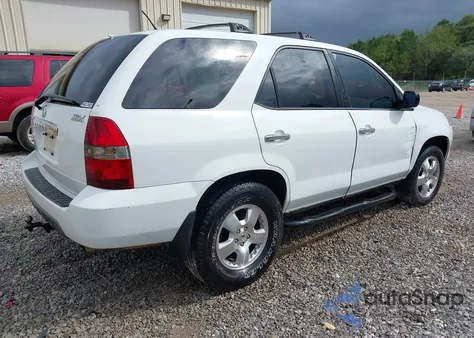 2003 Acura Mdx from USA, damaged, VIN 2HNYD18243H508548